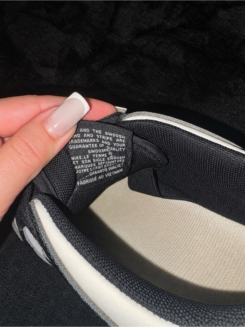 Panda Nike Dunks Black & White Low-Top Athletic Sneakers - Picture 3 of 3